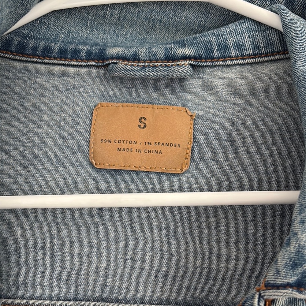 Jim Beam Denim Jacket with Embroidered Logo - Picture 2 of 4